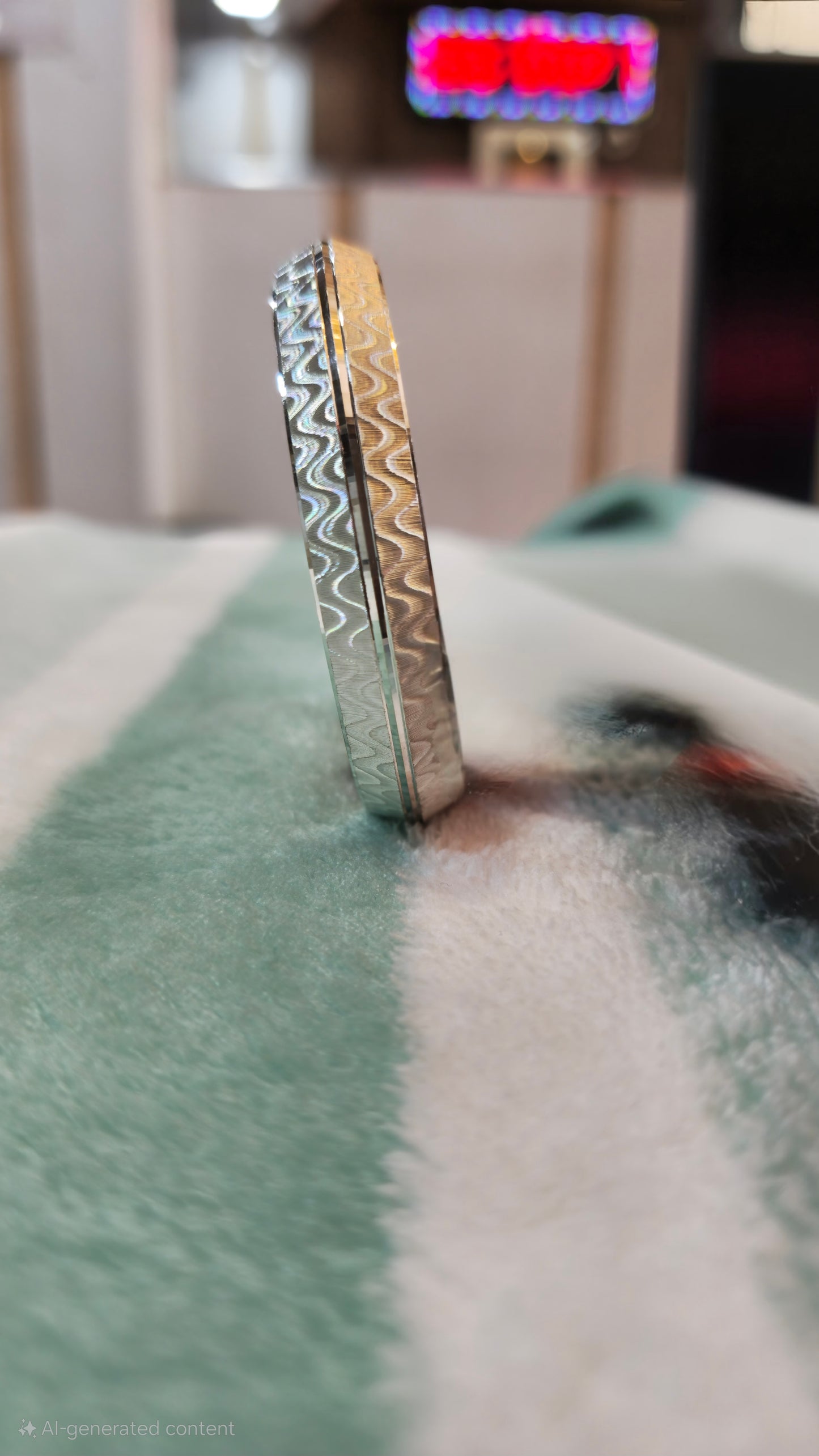 CNC Kada Sterling Silver Punjabi kada with Name - Chandi Sikh Bangle