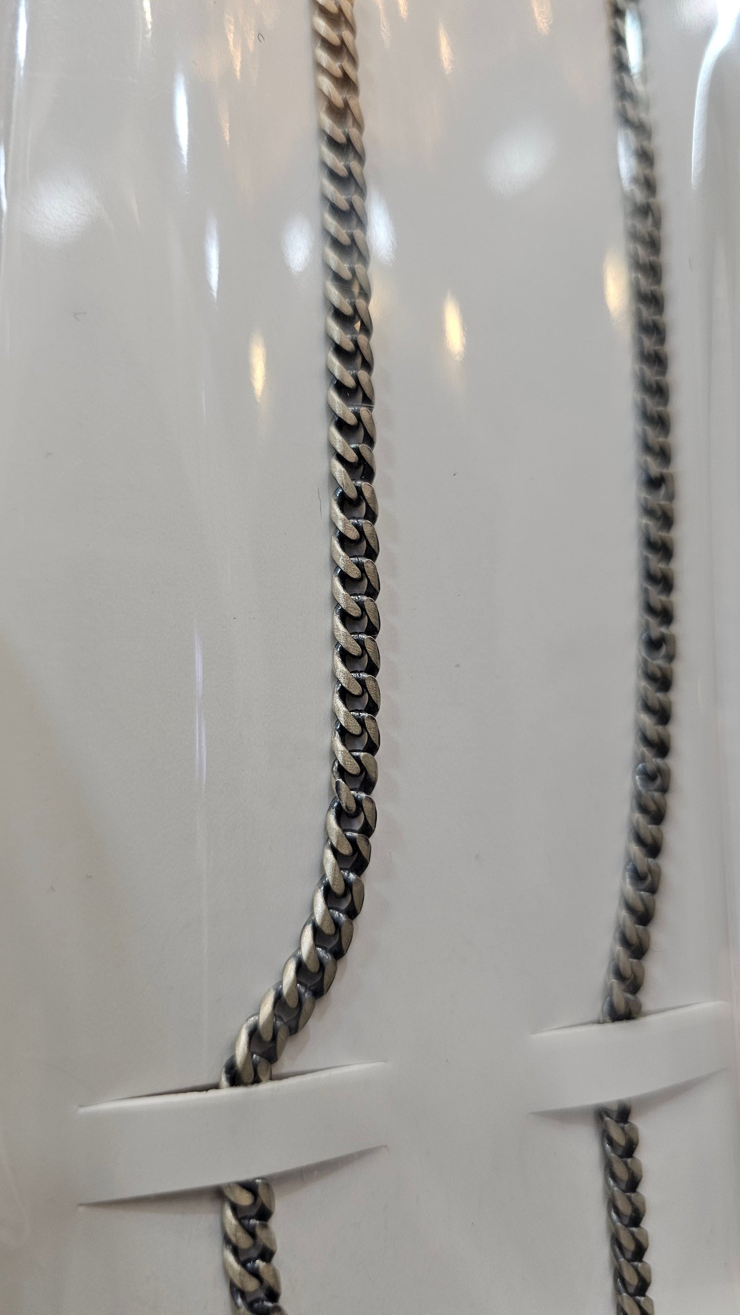 925 Sterling Silver Matt Finish Chain for Men – 18.5g | 24 Inch | Branded & Hallmarked