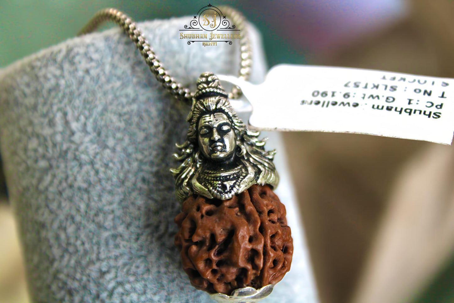 Mahadev Rudraksha Pendant – Divine Protection & Spiritual Strength | Jewelyaari
