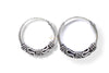 SJ SHUBHAM JEWELLERS™ 925 Sterling Silver Hoop Earrings for Women & Girls, Silver Bali for Girls - JewelYaari By Shubham Jewellers