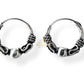 SJ SHUBHAM JEWELLERS™ 925 Sterling Silver Hoop Earrings for Women & Girls, Silver Bali for Girls - JewelYaari By Shubham Jewellers