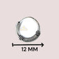 SJ SHUBHAM JEWELLERS™ 925 Sterling Silver Hoop Earrings for Women & Girls, Silver Bali for Girls - JewelYaari By Shubham Jewellers