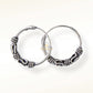 SJ SHUBHAM JEWELLERS™ 925 Sterling Silver Hoop Earrings for Women & Girls, Silver Bali for Girls - JewelYaari By Shubham Jewellers