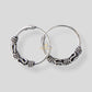 SJ SHUBHAM JEWELLERS™ 925 Sterling Silver Hoop Earrings for Women & Girls, Silver Bali for Girls - JewelYaari By Shubham Jewellers