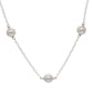 Shubham Jewellers Rehti SJ 925 Sterling Silver Pearl Pendant with Chain for Girls and Women(P) - JewelYaari By Shubham Jewellers