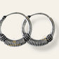 SJ SHUBHAM JEWELLERS™ 925 Sterling Silver Hoop Earrings for Women & Girls, Silver Bali for Girls - JewelYaari By Shubham Jewellers
