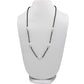 SJ SHUBHAM JEWELLERS Rehti 925 Sterling Silver Mangalsutra with Pearl & Black Beeds Crystal Chain for Women - Party Casual Wear - JewelYaari By Shubham Jewellers