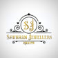 SJ SHUBHAM JEWELLERS™ 925 Sterling Silver Mangalsutra with Pearl & Black Beeds Crystal Chain for Women Studded Mangalsutra Necklace - JewelYaari By Shubham Jewellers