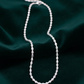 925 Sterling Silver CNC Beads Chain – Matar Mala Necklace (22 Inches)