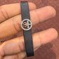 925 Band Bracelet in Silver Finish with CZ Stones