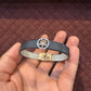 925 Band Bracelet in Silver Finish with CZ Stones