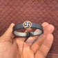 925 Band Bracelet in Silver Finish with CZ Stones