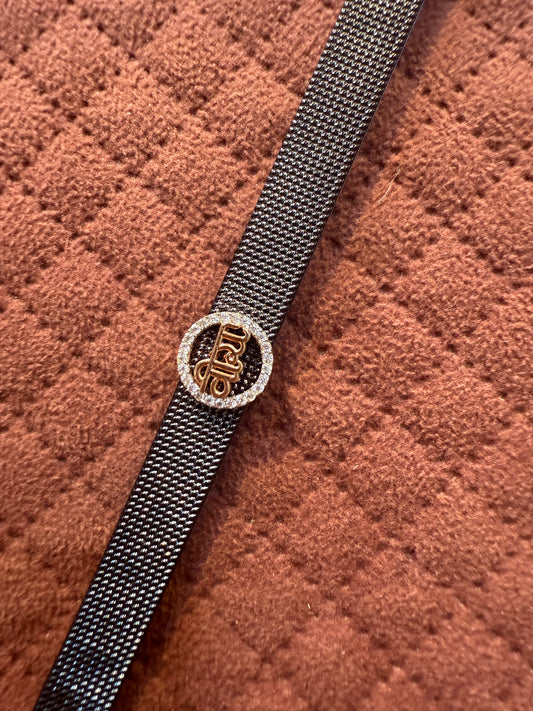 (Copy) 925 Band Bracelet in Silver Finish with CZ Stones
