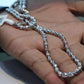 925 Sterling Silver CNC Beads Chain – Matar Mala Necklace (22 Inches)