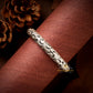 Pure Silver Chandi Oxidized Hollow Tribal Kada For Men and Boys With 925 Hallmark (35-36 gm)