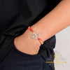 Silver Trishool Round Rakhi 925 Sterling Silver Rakhi for brother, Rakhi For Men, Rakhi For Kids( Round Trishool Silver Rakhi )