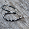 925 Sterling Silver Kids Bracelet – Black & Silver Bead Design | Jewelyaari