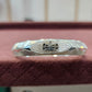925 Pure Silver Kada - Damru & Trishool Mahadev Design