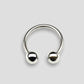 JEWELYAARIâ¢ 92.5 Silver Tiny Hoop Nose Ring 1 Piece,Two Piece, Variation, Simple & Beautiful Nose Pin For Women & Girls