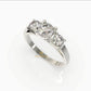 SJ SHUBHAM JEWELLERS? 925 Sterling Silver Three Briliant Cut Design Adjustable Finger Ring with White CZ diamond for Women and Girls, Anniversary Gift for Wife, Valentine - JewelYaari By Shubham Jewellers