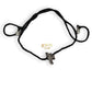 Shubham Jewellers Rehti 925 New Oxidised Black Thread Silver leaf Nazarbattu/Nazaiya Anklet/Bracelet for Girls, Women and Children with Silver Ghunghroo