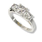 SJ SHUBHAM JEWELLERS? 925 Sterling Silver Three Briliant Cut Design Adjustable Finger Ring with White CZ diamond for Women and Girls, Anniversary Gift for Wife, Valentine - JewelYaari By Shubham Jewellers