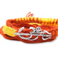 Om Trishool Silver Rakhi Pure 925 Sterling Silver Rakhi for brother Charm Bracelet Raksha Bandhan With Pure Cotton Thread For Men, Boys, Rakhis Omtrwht