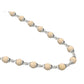 Pure 100% Natural 925 Silver Tulsi Mala with CNC Designer Silver Capping/Original Tulsi Mala in Silver (Size: 6mm, Length: 24 inches Shyam Tulsi Ram Tulsi Black White)