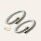 SJ SHUBHAM JEWELLERS? Exclusive Pure 925 Sterling Silver textured Kada for Baby Boys & Girls 1.4 INCH