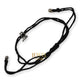 Shubham Jewellers Rehti 925 New Oxidised Black Thread Silver Cat Nazarbattu/Nazaiya Anklet/Bracelet for Girls, Women and Children with Silver Ghunghroo