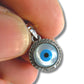 JEWELYAARIâ¢ By SJ Stylish Evil Eye Necklace Pendant Third Blue Eyes Amulet Protection Pendant for Girls, Women, Mens and Children (Evil Eye Pendant Only)