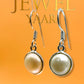 JewelYaariâ¢ by JewelYaariâ¢Pure 925 Sterling Silver Hoop Dangle Earrings for Women and Girls, Multiple Colors, pearl,amethyst,turquoise, red, Clear Crystals