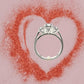 SJ SHUBHAM JEWELLERS? 925 Sterling Silver Three Briliant Cut Design Adjustable Finger Ring with White CZ diamond for Women and Girls, Anniversary Gift for Wife, Valentine - JewelYaari By Shubham Jewellers