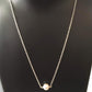 Shubham Jewellers Rehti SJ 925 Sterling Silver Pearl Pendant with Chain for Girls and Women(P) (SJRPEARL-1PRL)