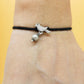 SJ SHUBHAM JEWELLERS Rehti 925 Oxidised Silver Black Thread Bird Nazarbattu/Nazaiya Anklet/Bracelet for Girls, Women and Children with Silver Ghunghroo